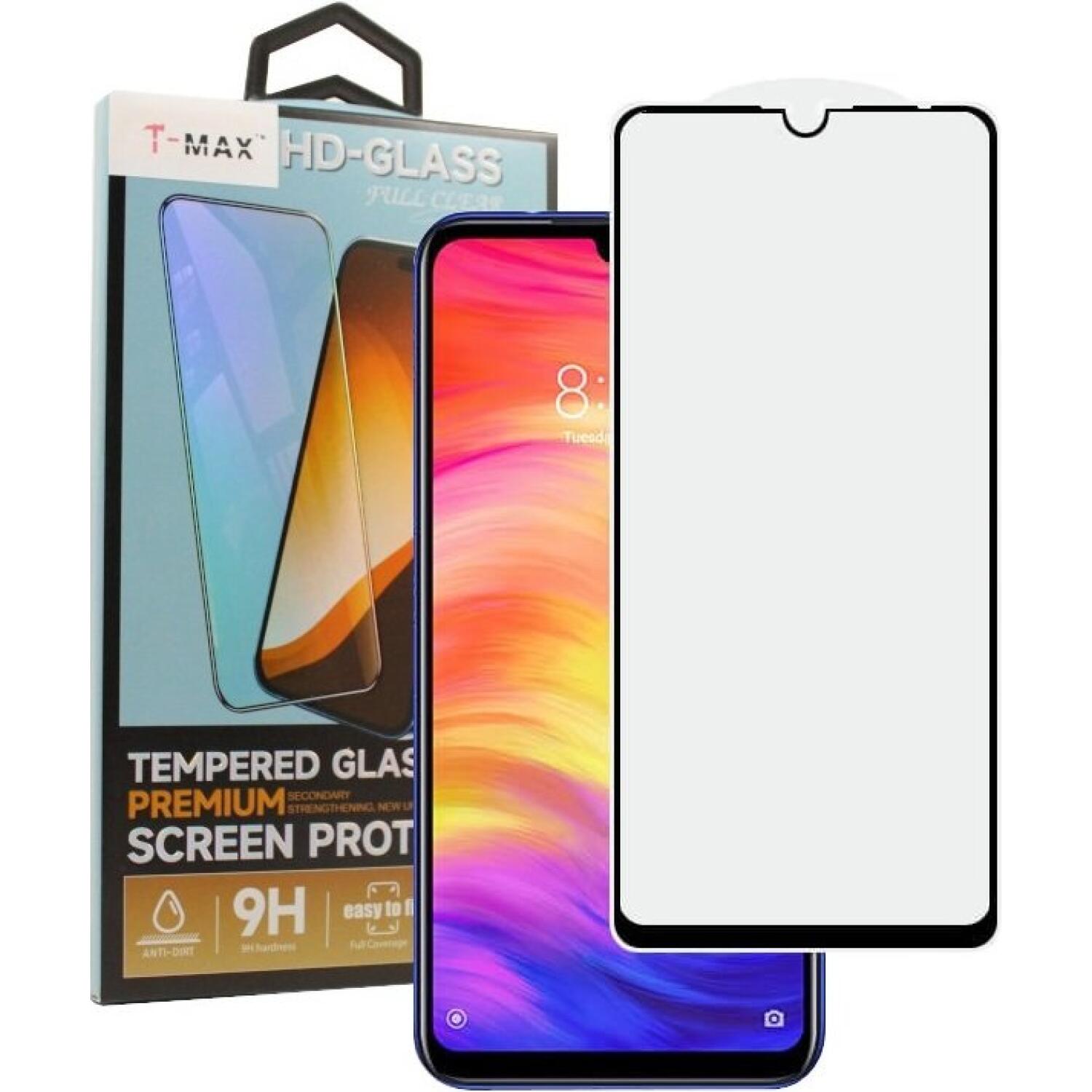 Tempered Glass Realme Note 60 T-Max Premium Full Glue Αντιχαρακτικό Γυαλί Προστασίας Οθόνης - Black (5206015082979)