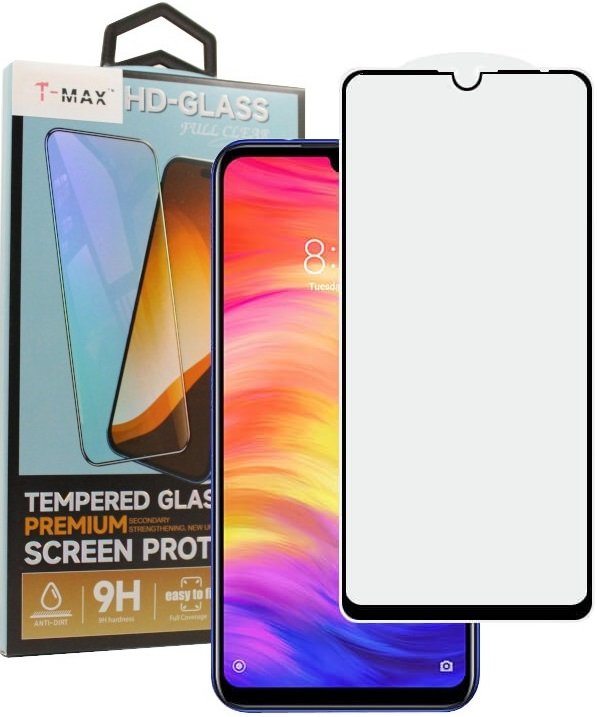 Tempered Glass Samsung Galaxy A06 T-Max Premium Full Glue Αντιχαρακτικό Γυαλί Προστασίας Οθόνης - Black (5206015081729)