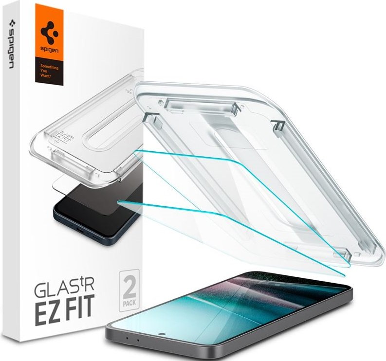 Tempered Glass Samsung Galaxy A36 Spigen GLAS.tR EZ Fit Αντιχαρακτικό Γυαλί Προστασίας Οθόνης 2 Τεμάχια Clear