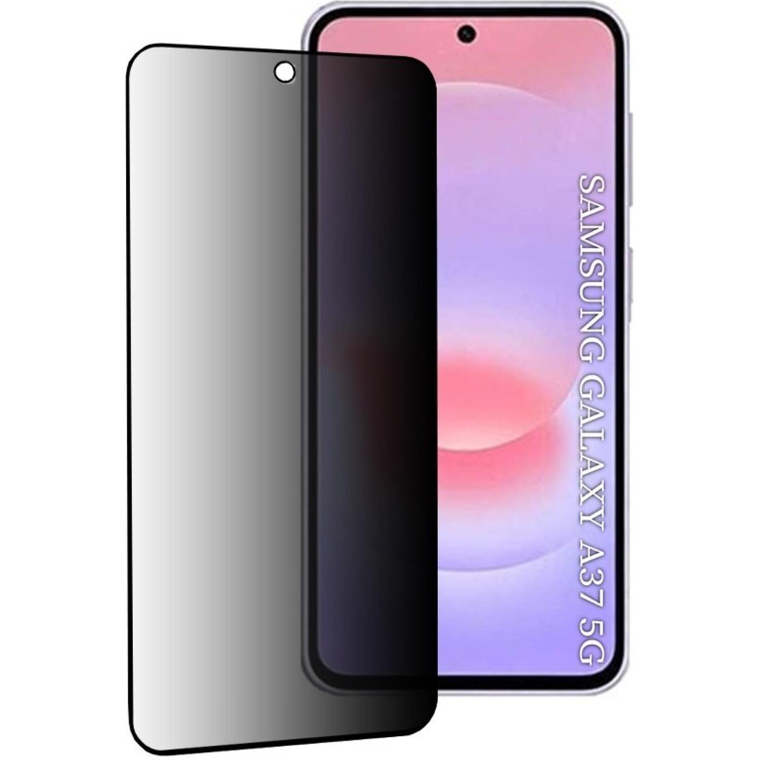 Tempered Glass Samsung Galaxy A37 Techsuit 111D Privacy Full Glue Full Face Αντιχαρακτικό Γυαλί Προστασίας Απορρήτου Οθόνης Black