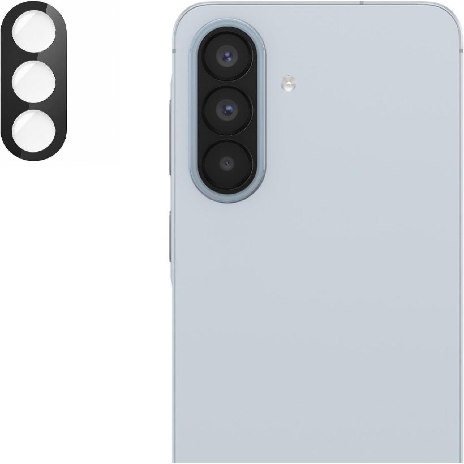 Tempered Glass Samsung Galaxy A57 Techsuit Full Camera Αντιχαρακτικό Γυαλί Προστασίας για Φακό Κάμερας Black
