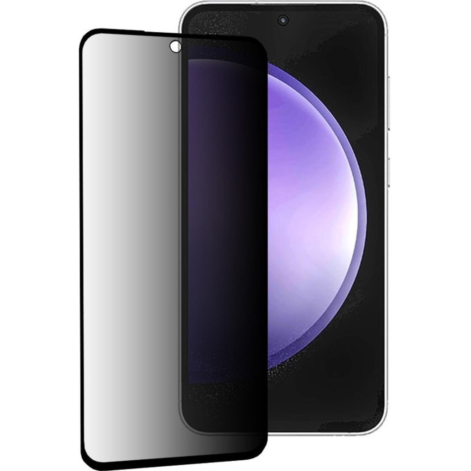 Tempered Glass Samsung Galaxy S23 FE Techsuit 111D Privacy Full Glue Full Face Αντιχαρακτικό Γυαλί Προστασίας Απορρήτου Οθόνης Black