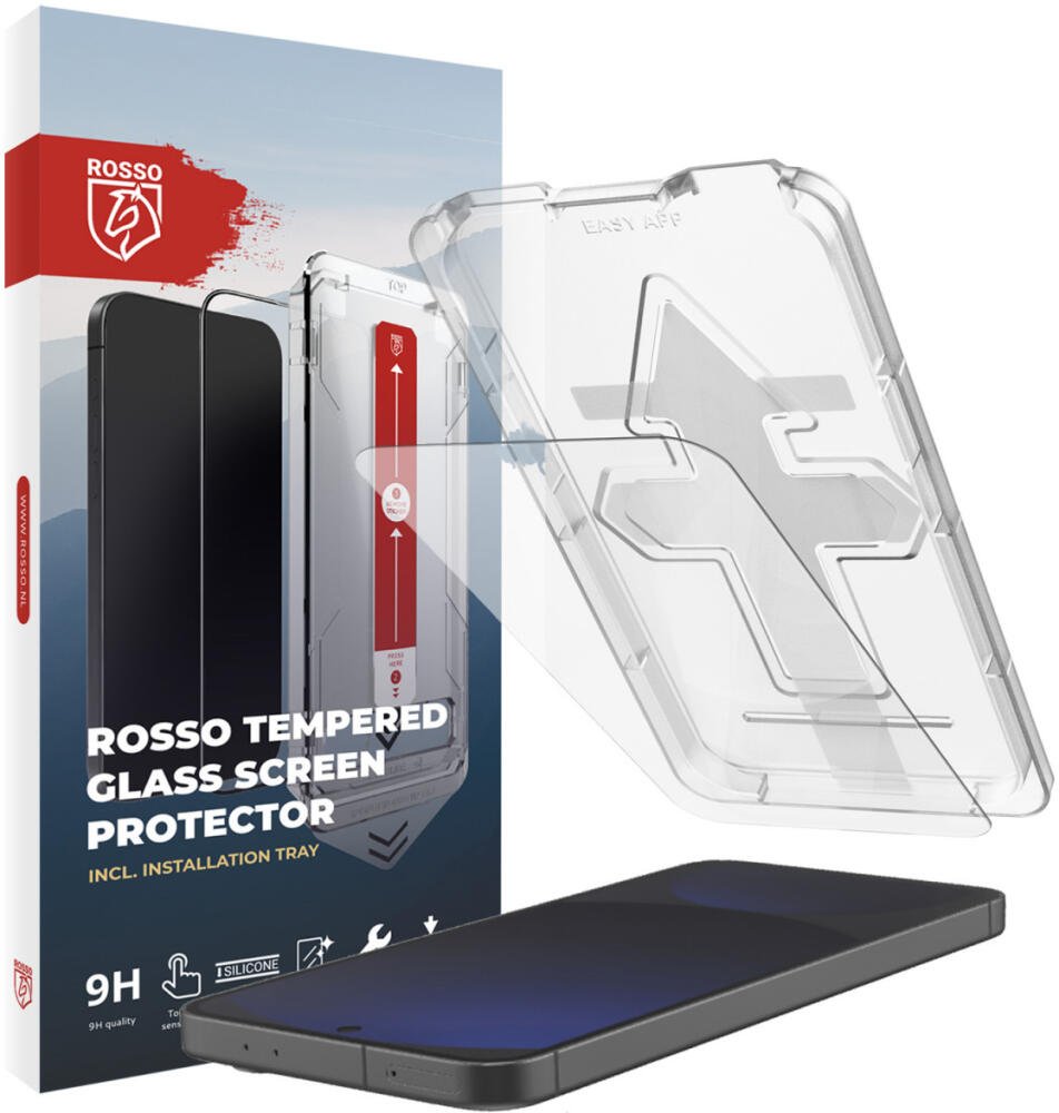 Tempered Glass Samsung Galaxy S24 FE Rosso Αντιχαρακτικό Γυαλί Προστασίας Οθόνης Clear
