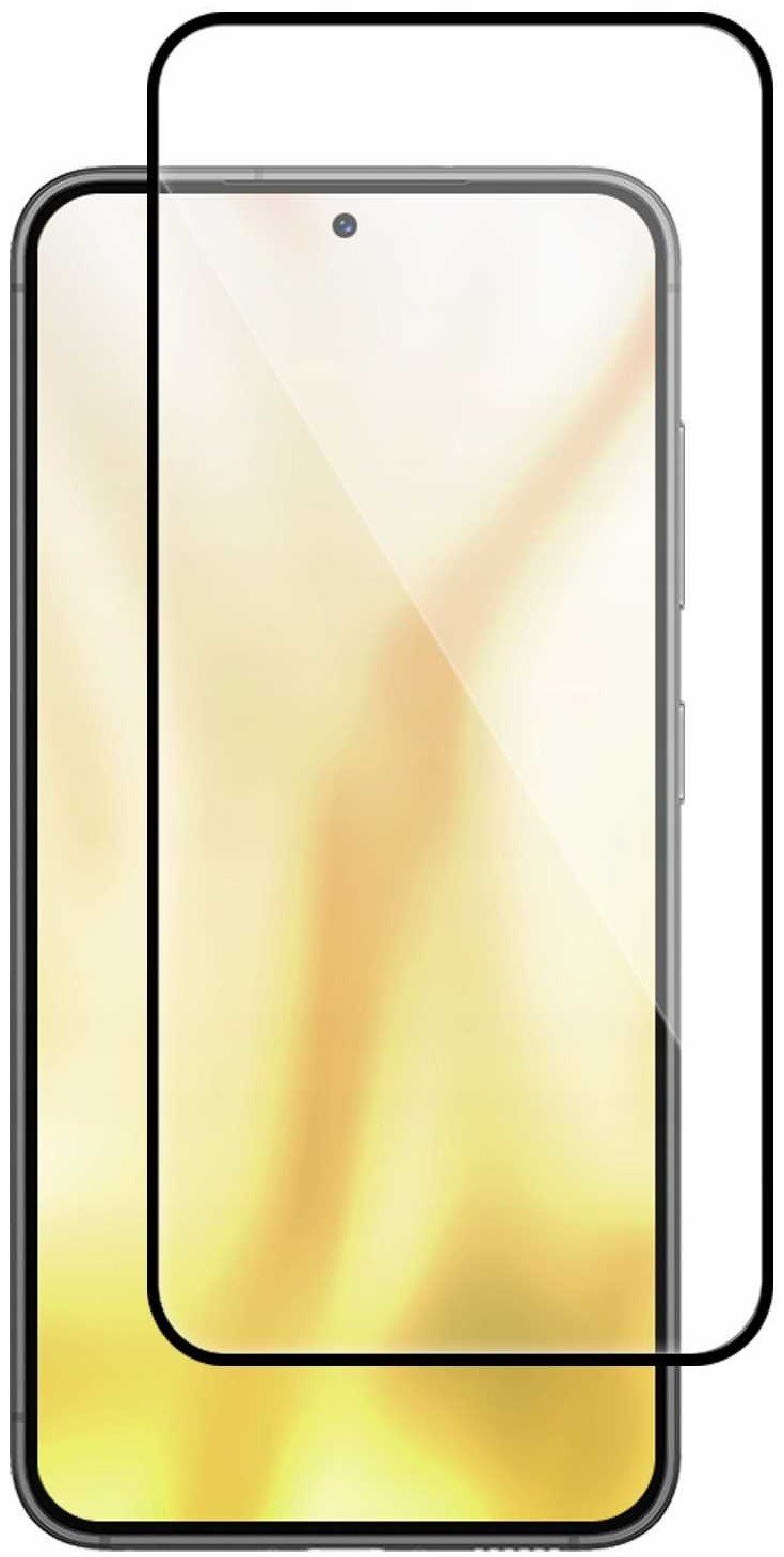 Tempered Glass Samsung Galaxy S25 / S24 Spacecase Full Cover Glass Full Face Αντιχαρακτικό Γυαλί Προστασίας Οθόνης - Black (5905719117733)