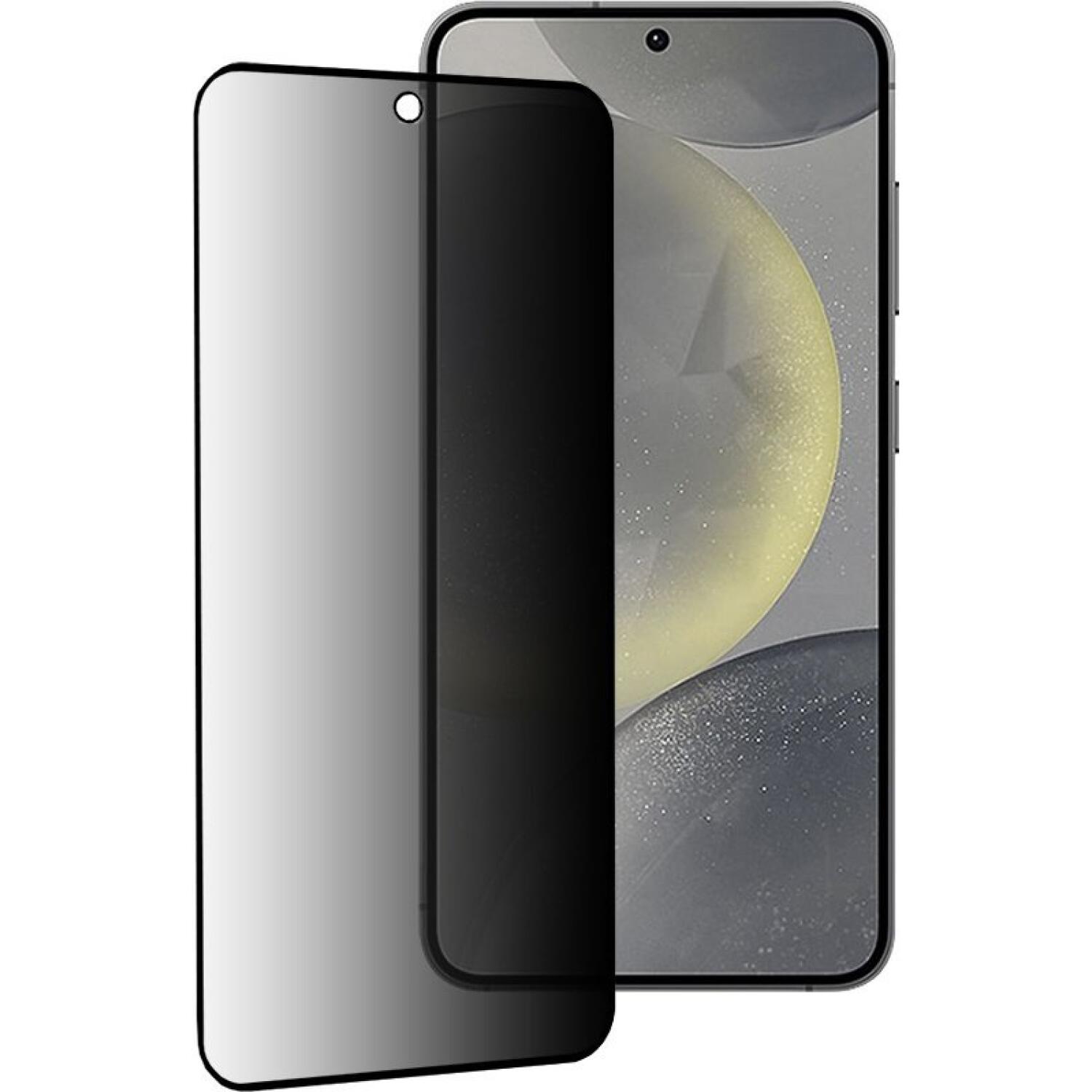 Tempered Glass Samsung Galaxy S25 / S24 Techsuit 111D Privacy Full Glue Full Face Αντιχαρακτικό Γυαλί Προστασίας Απορρήτου Οθόνης Black