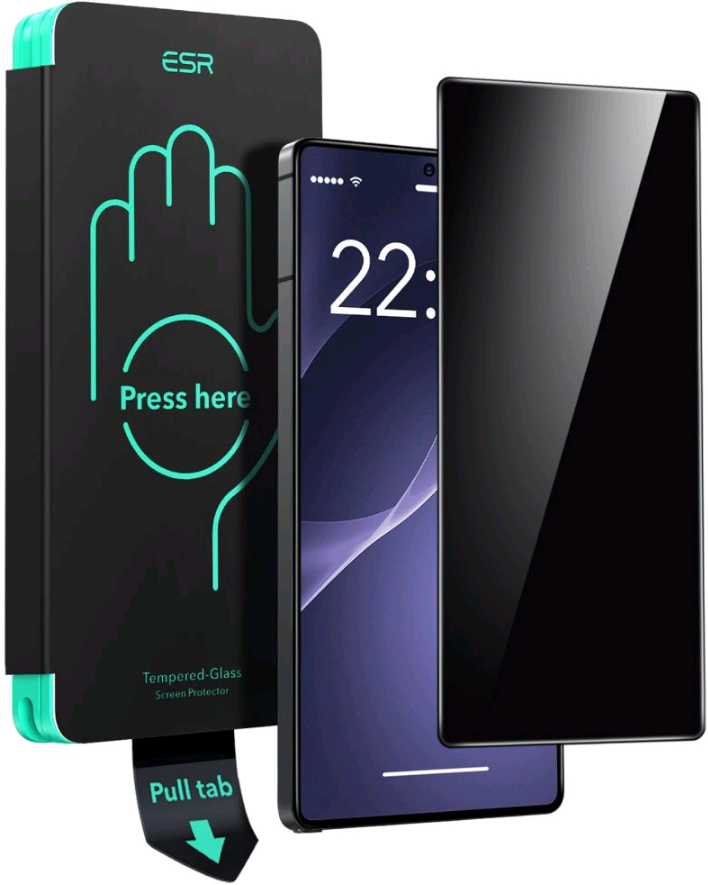 Tempered Glass Samsung Galaxy S25 Ultra ESR Privacy Premium Αντιχαρακτικό Γυαλί Προστασίας Απορρήτου Οθόνης