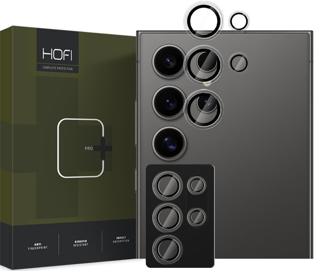 Tempered Glass Samsung Galaxy S25 Ultra Hofi Camring Pro+ Αντιχαρακτικό Γυαλί Προστασίας για Φακό Κάμερας Clear