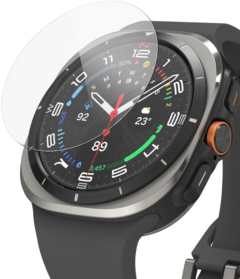 Tempered Glass Samsung Galaxy Watch Ultra 2025 / 2024 47mm Ringke R10 Αντιχαρακτικό Γυαλί Προστασίας Οθόνης 4 Τεμάχια Clear