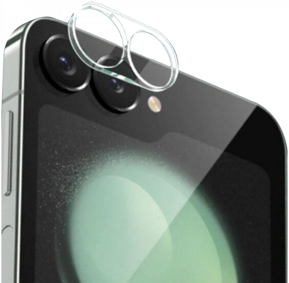 Tempered Glass Samsung Galaxy Z Flip6 Rosso Camera Lens Protector Αντιχαρακτικό Γυαλί Προστασίας για Φακό Κάμερας Transparent