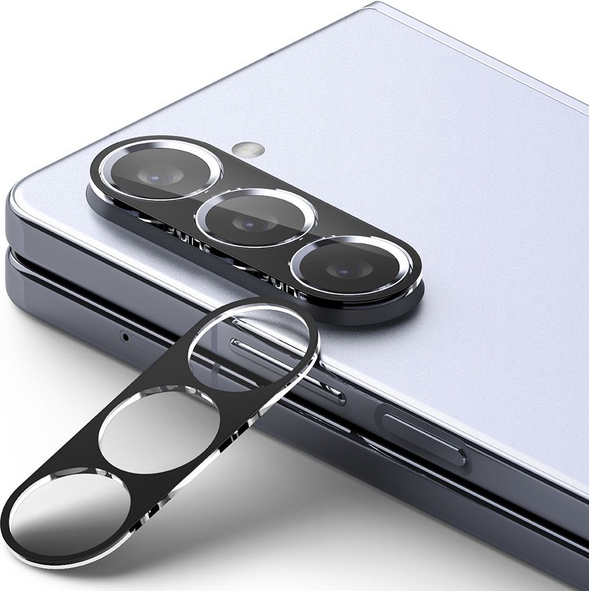 Tempered Glass Samsung Galaxy Z Fold5 Ringke Camera Protector Full Cover Glass Αντιχαρακτικό Γυαλί Προστασίας για Φακό Κάμερας 2 Τεμάχια Black