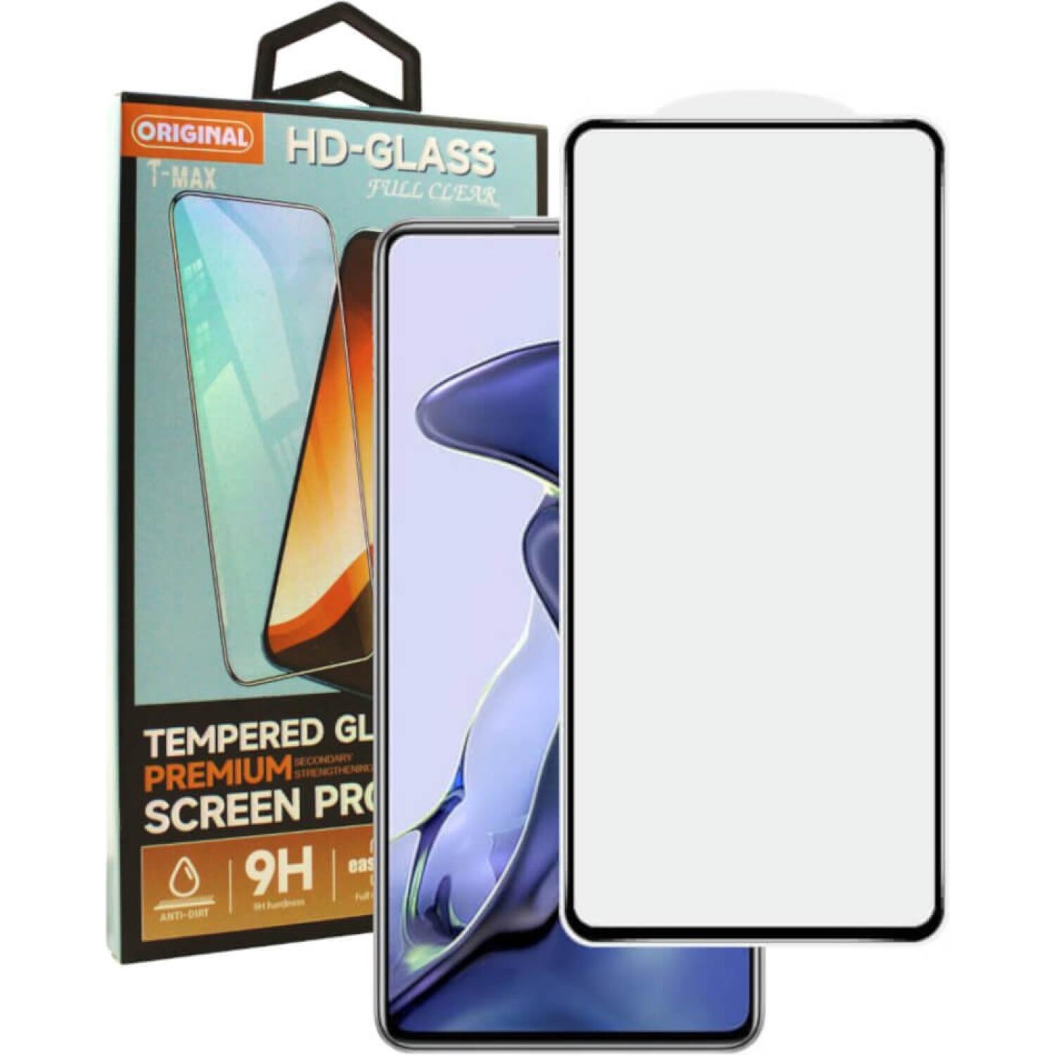 Tempered Glass Xiaomi 15T T-Max Premium Full Glue Αντιχαρακτικό Γυαλί Προστασίας Οθόνης - Black (5206015085291)