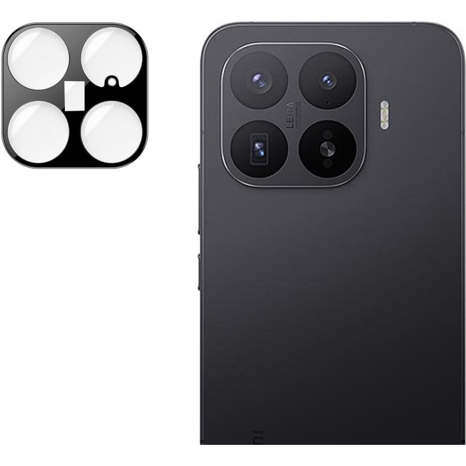 Tempered Glass Xiaomi 17T Pro Techsuit Full Camera Αντιχαρακτικό Γυαλί Προστασίας για Φακό Κάμερας Black