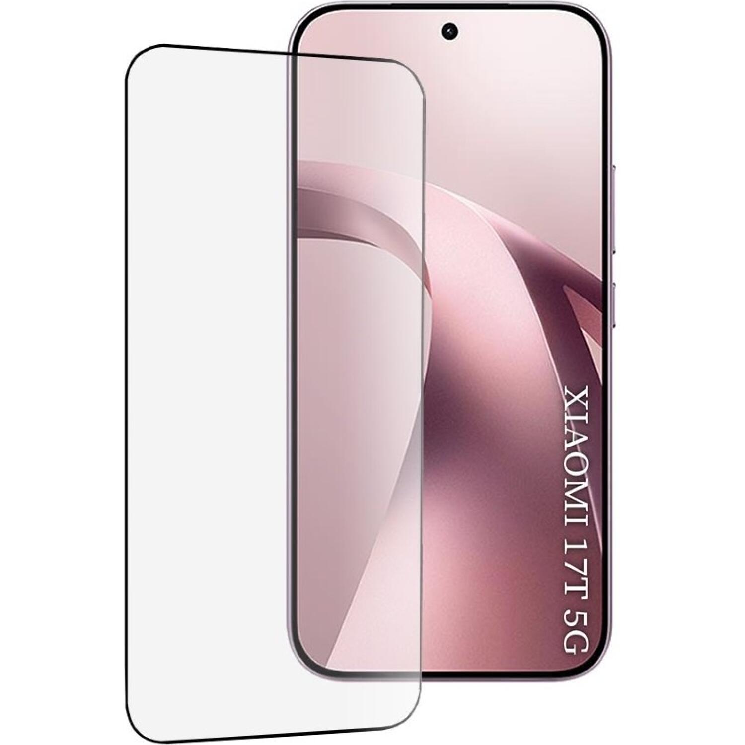 Tempered Glass Xiaomi 17T Techsuit 111D Full Glue Full Face Αντιχαρακτικό Γυαλί Προστασίας Οθόνης Black