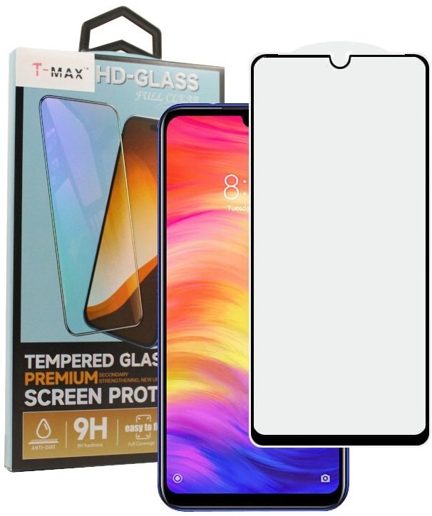 Tempered Glass Xiaomi Redmi 14C / Poco C75 T-Max Premium Full Glue Αντιχαρακτικό Γυαλί Προστασίας Οθόνης Black