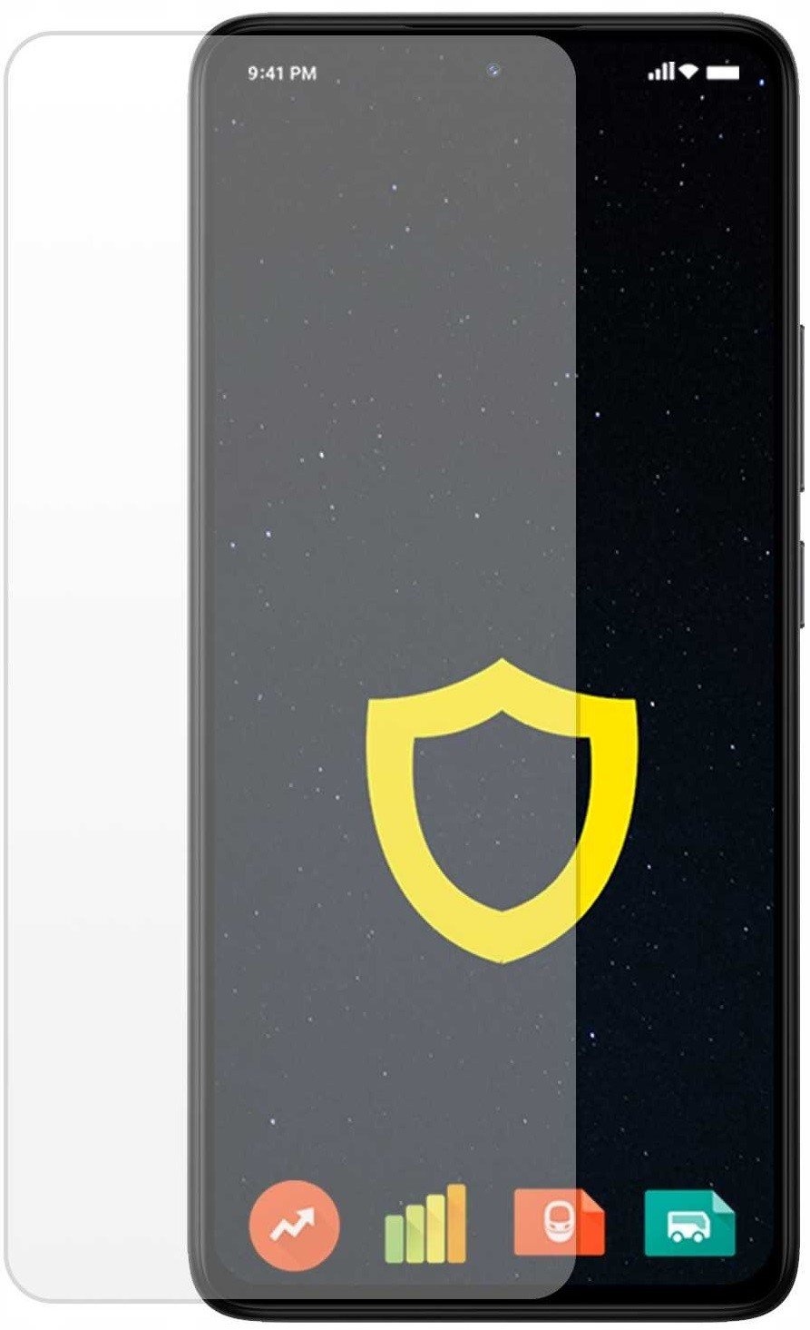 Tempered Glass Xiaomi Redmi Note 14 5G / Poco M7 Pro 5G Spacecase Glass 2.5D Αντιχαρακτικό Γυαλί Προστασίας Οθόνης Clear