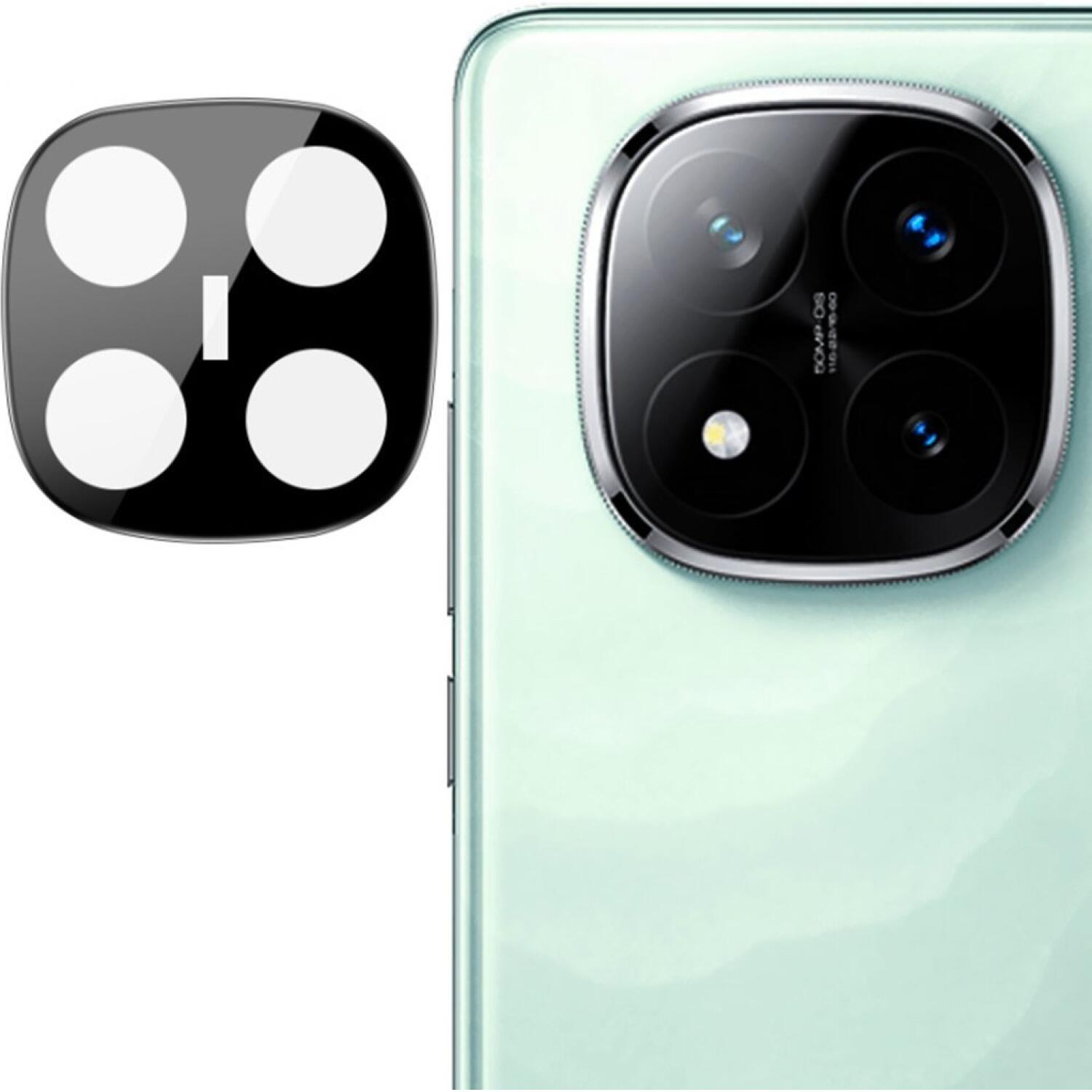 Tempered Glass Xiaomi Redmi Note 14 Pro Plus 5G Techsuit Full Camera Αντιχαρακτικό Γυαλί Προστασίας για Φακό Κάμερας Black