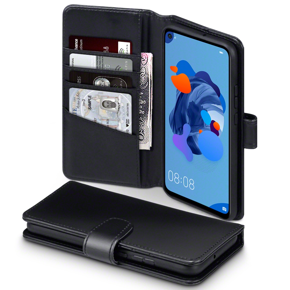 Terrapin Δερμάτινη Θήκη - Πορτοφόλι Huawei Mate 30 Lite - Black