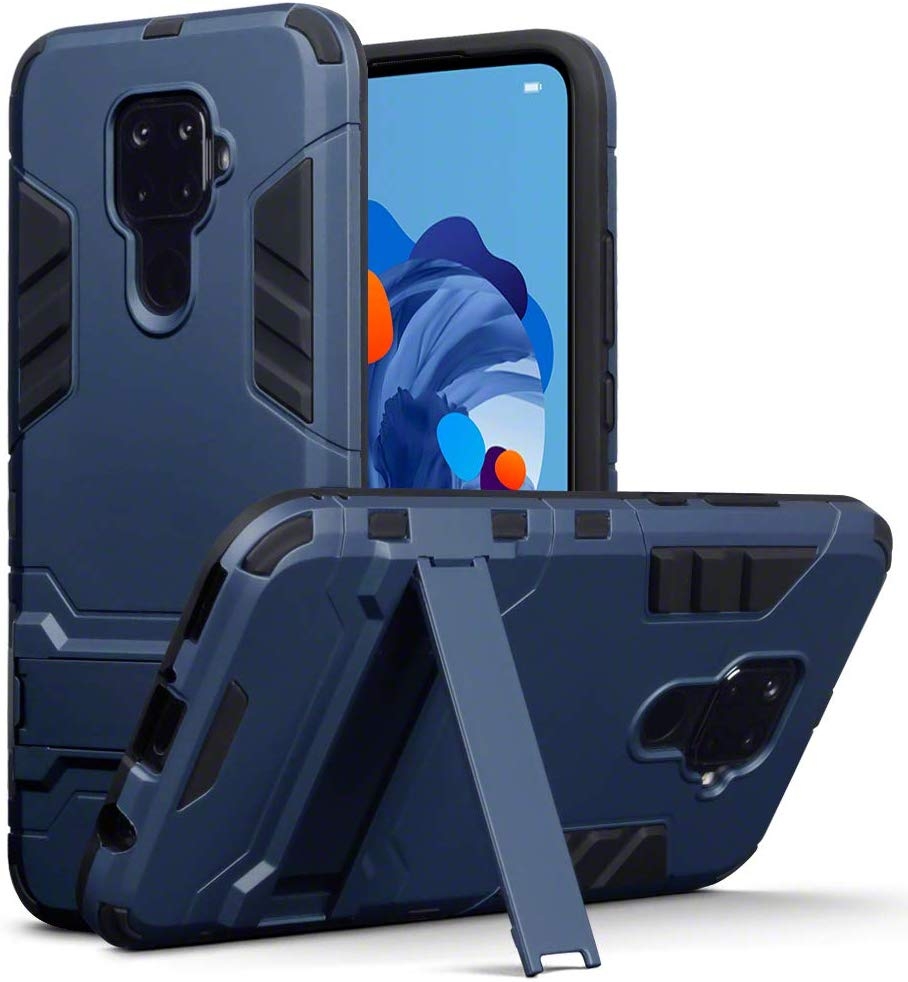 Terrapin Ανθεκτική Dual Layer Θήκη Huawei Mate 30 Lite - Blue