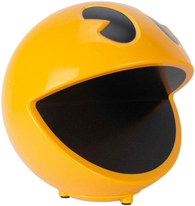 The Source Bandai Namco Pac-Man Lamp - 3D Διακοσμητικό Φωτιστικό LED Pac-Man με Τηλεχειριστήριο για Ρύθμιση Φωτεινότητας & 12 Ηχητικά Εφέ - Yellow
