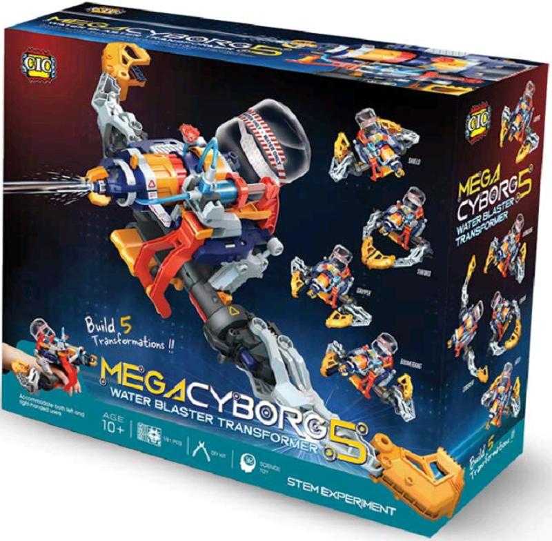 The Source Constract & Create Mega Cyborg 5 - Εκπαιδευτικό Παιχνίδι Ρομποτικής