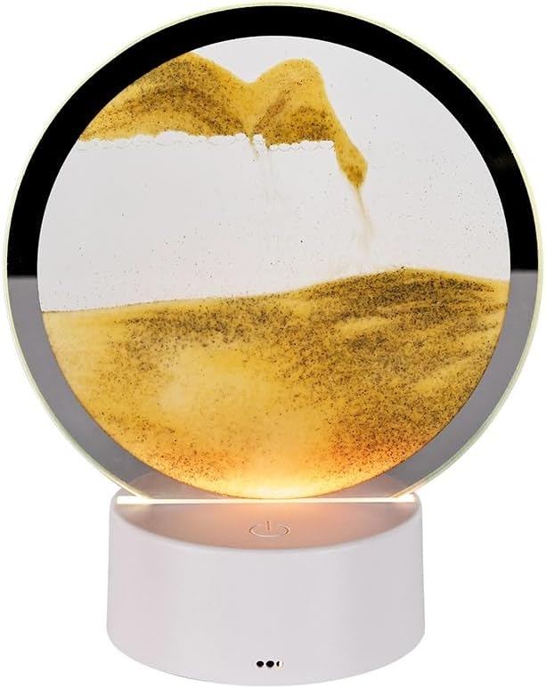 The Source Illuminated Sand Art - Δυναμική Ζωγραφική με Άμμο σε 3D Κλεψύδρα / Διακοσμητικό Φωτιστικό LED