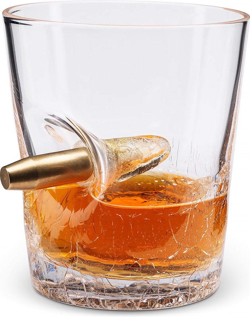 The Source InGenious Shot In a Glass - Γυάλινο Ποτήρι Ποτού / Ουίσκι με Διακοσμητική Σφαίρα - 250ml