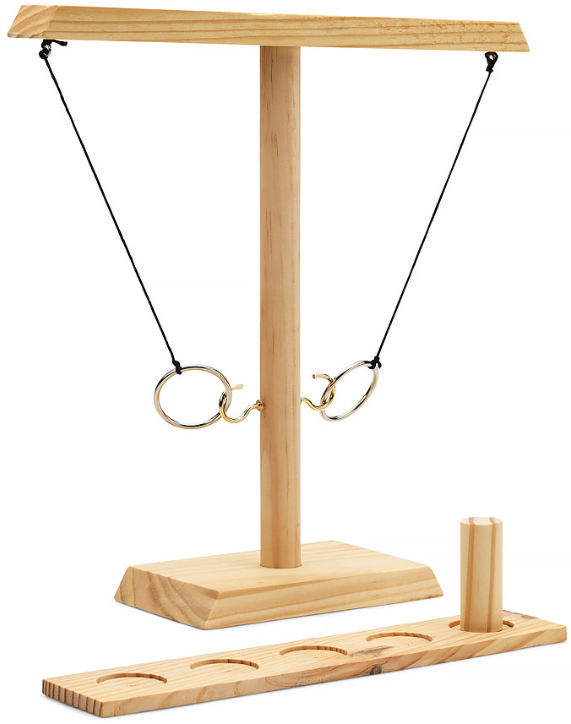 The Source Winning Ring Toss Drinking Game - Συναρπαστικό Επιτραπέζιο Παιχνίδι για όλες τις Ηλικίες / Διασκεδαστικό Παιχνίδι Ποτού - 1-2 Παίκτες