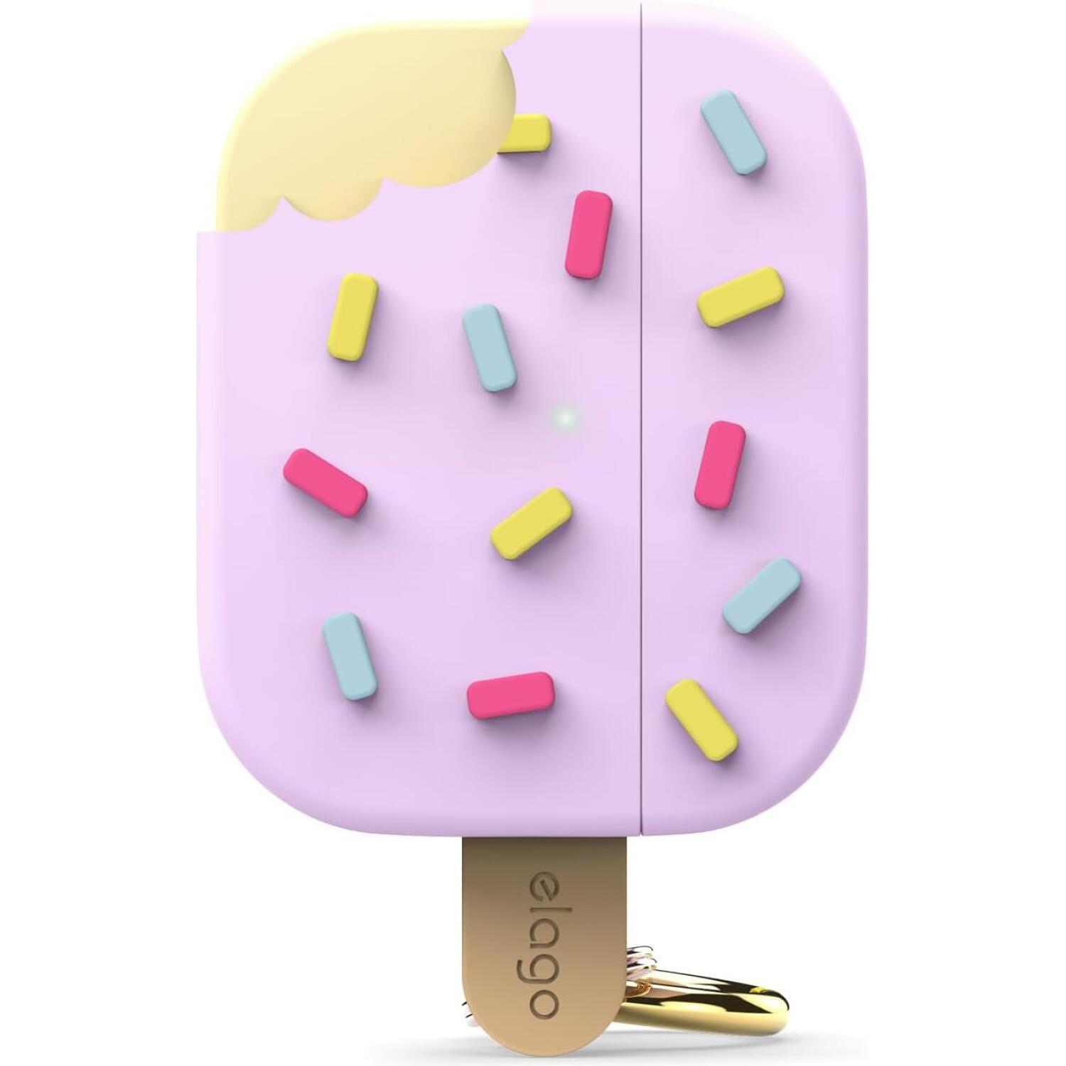 Θήκη AirPods Pro 3rd Gen Elago Ice Cream Hang Case Σιλικόνης Lavender 