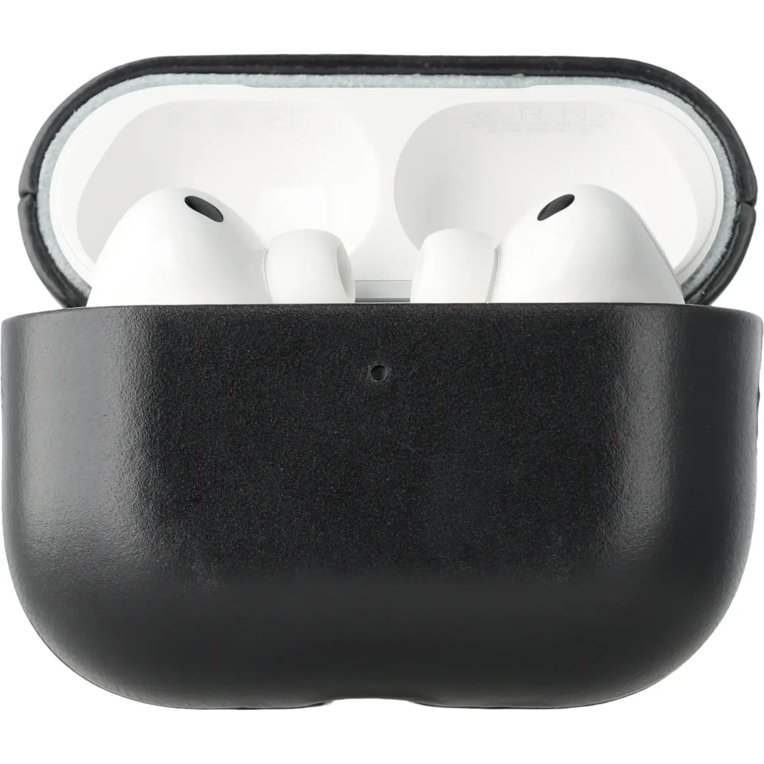 Θήκη AirPods Pro 3rd Gen Rosso Deluxe Σκληρή Δερμάτινη Black