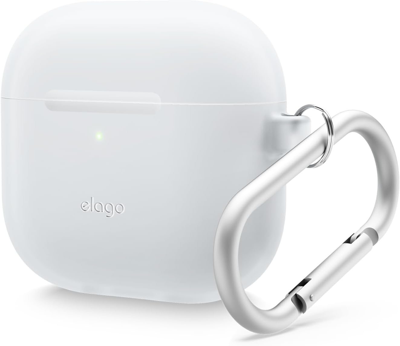 Θήκη Apple AirPods 4th Gen - Elago Silicone Hang Case Σιλικόνης - Nightglow Blue