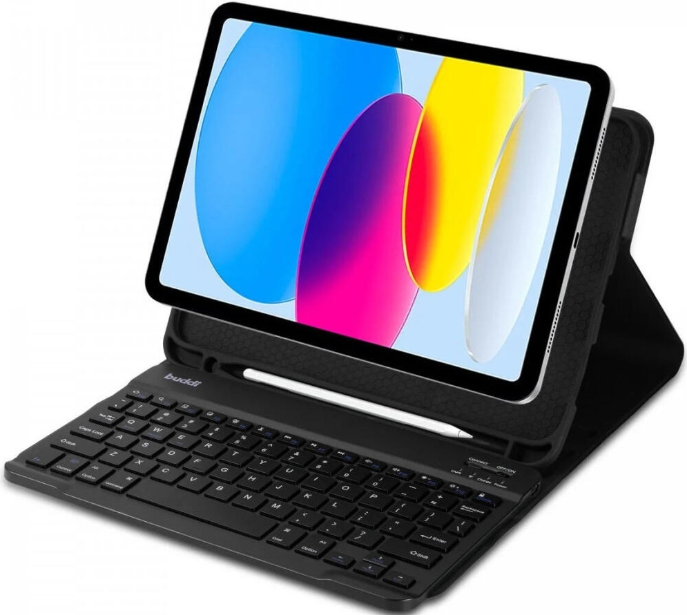 Θήκη Apple iPad Pro 11" 2025 / 2024 - Buddi Zuna Keyboard Case με Υποδοχή για Apple Pencil και Πληκτρολόγιο Bluetooth Black