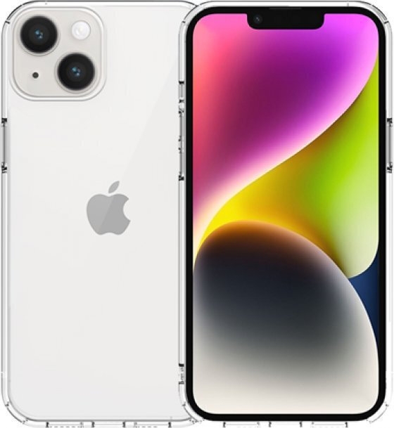 Θήκη Apple iPhone 14 - Vivid TPU Case Σιλικόνης - Transparent