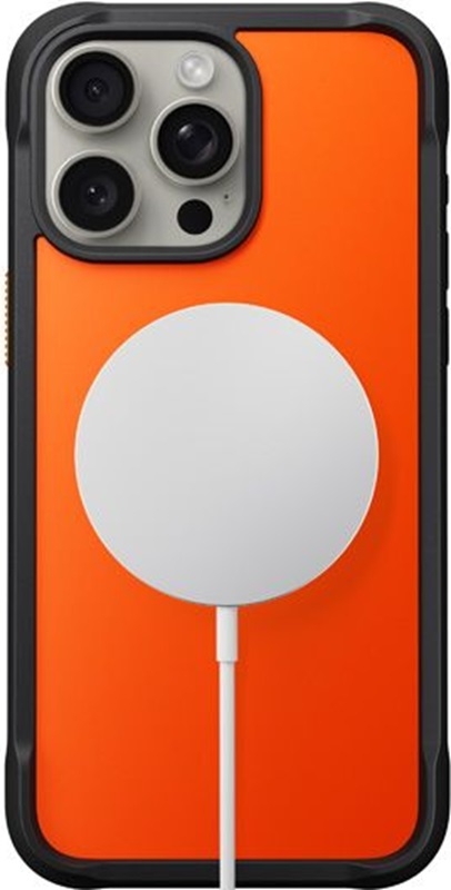 Θήκη Apple iPhone 15 Pro Max Nomad Rugged Case Ανθεκτική με MagSafe Ultra Orange