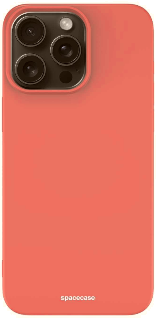 Θήκη Apple iPhone 15 Pro Max Spacecase Silicone Case Σιλικόνης Red