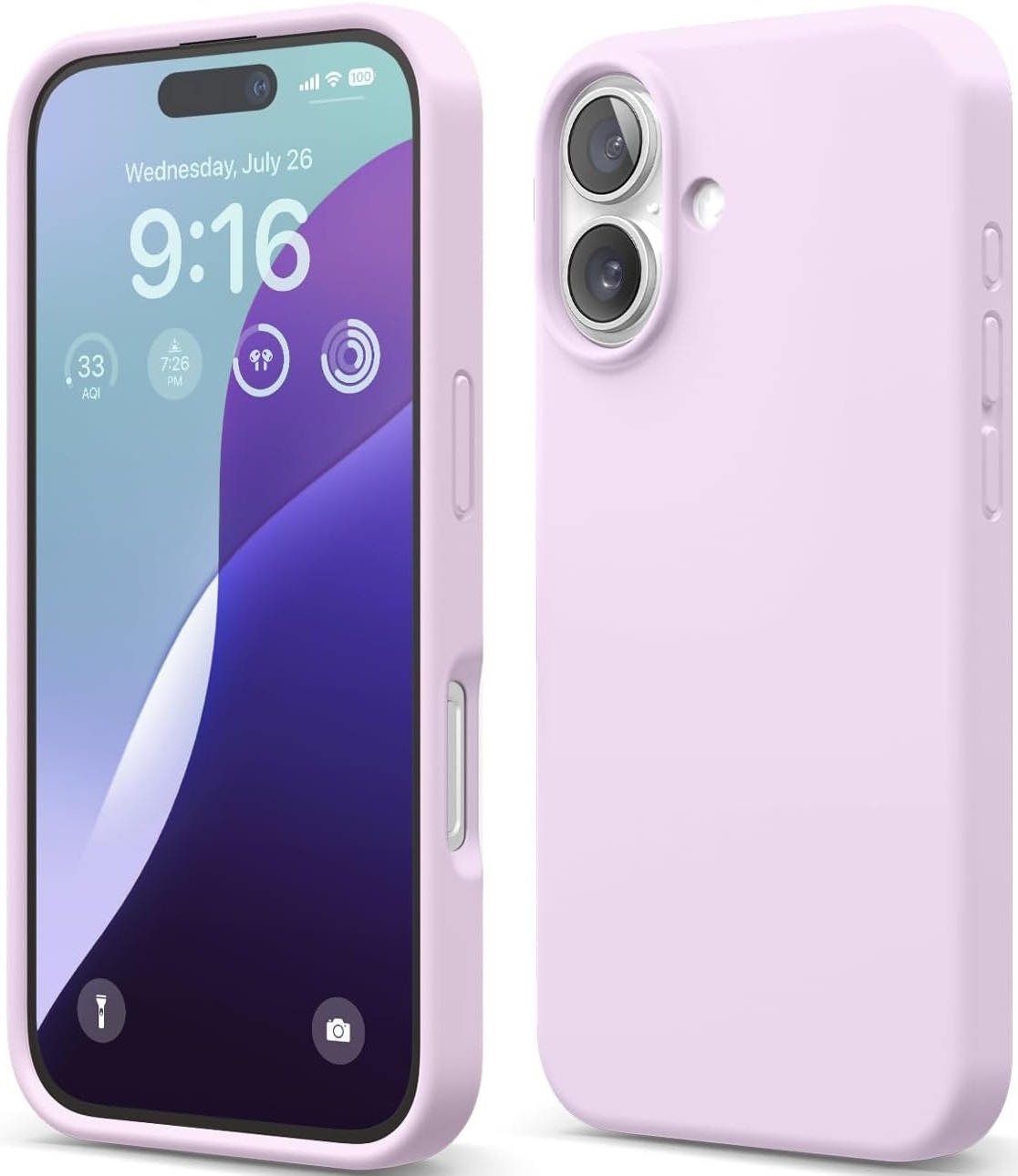 Θήκη Apple iPhone 16 - Elago Silicone Case Premium Σιλικόνης - Light Lilac