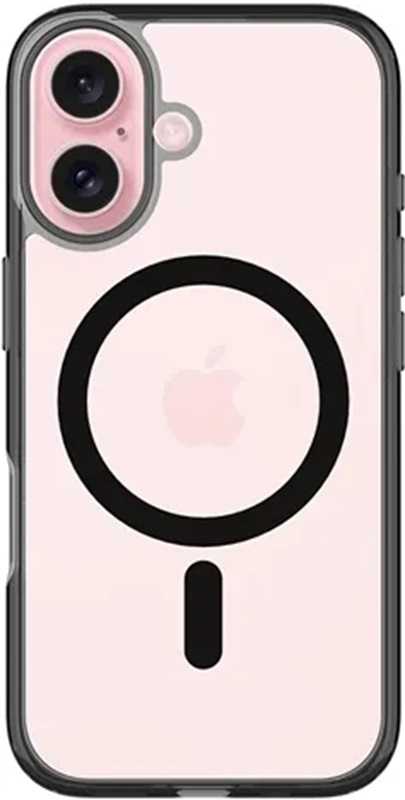 Θήκη Apple iPhone 16 Plus - Vivid MagSafe Hybrid Case Διάφανη με MagSafe - Black (VIMAGACR495BK)