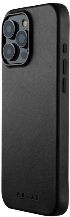 Θήκη Apple iPhone 16 Pro Max - MUJJO Full Leather Case Δερμάτινη με MagSafe - Black