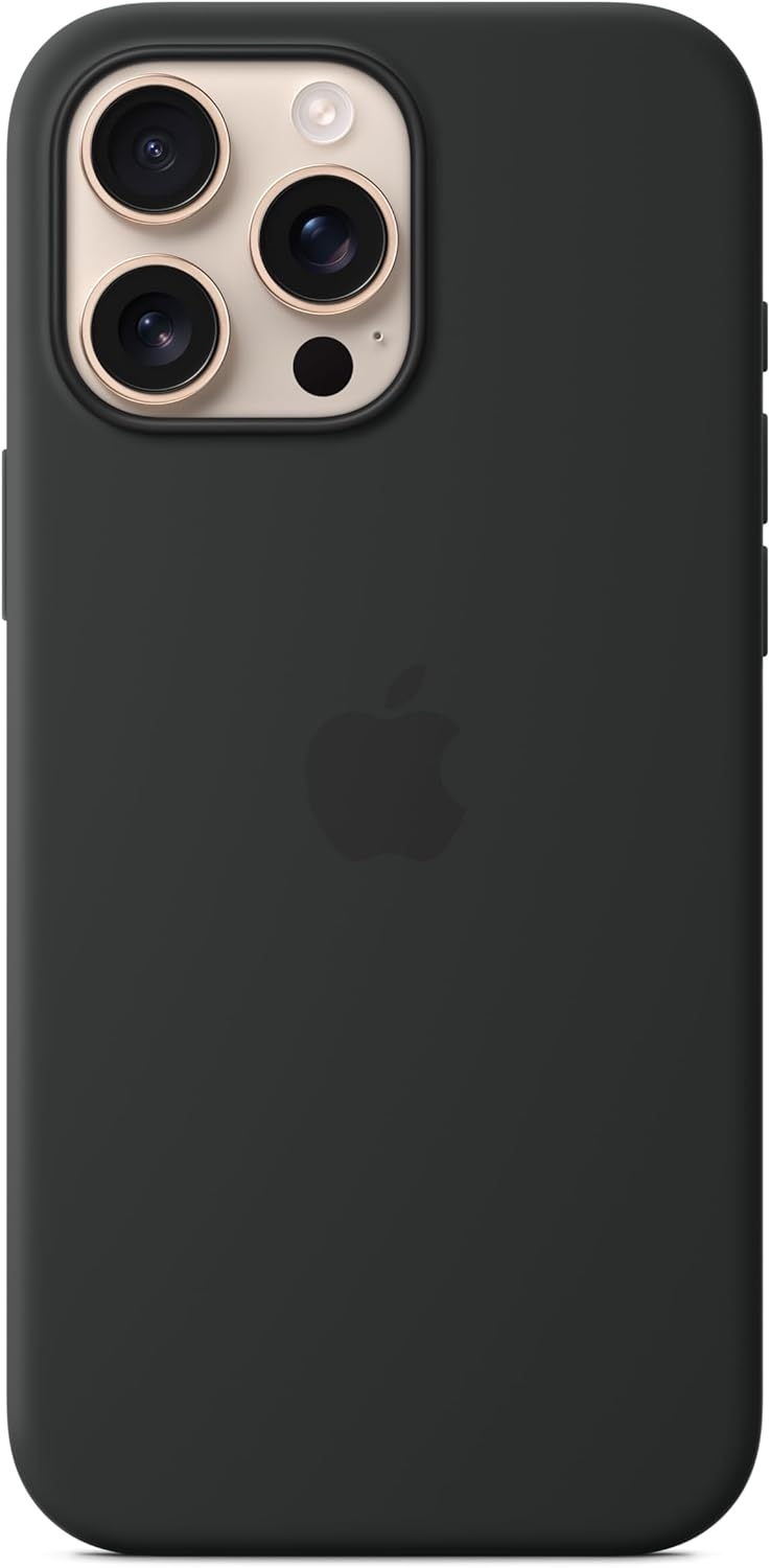Θήκη Apple iPhone 16 Pro Max - Official Apple Silicone Case Σιλικόνης με MagSafe - Black