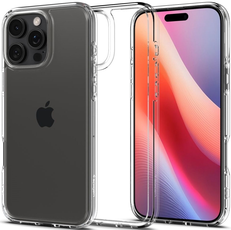 Θήκη Apple iPhone 16 Pro Max - Spigen Ultra Hybrid Σκληρή - Crystal Clear