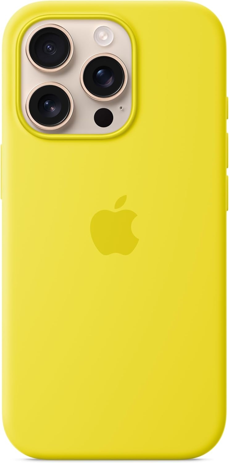 Θήκη Apple iPhone 16 Pro - Official Apple Silicone Case Σιλικόνης με MagSafe - Star Fruit