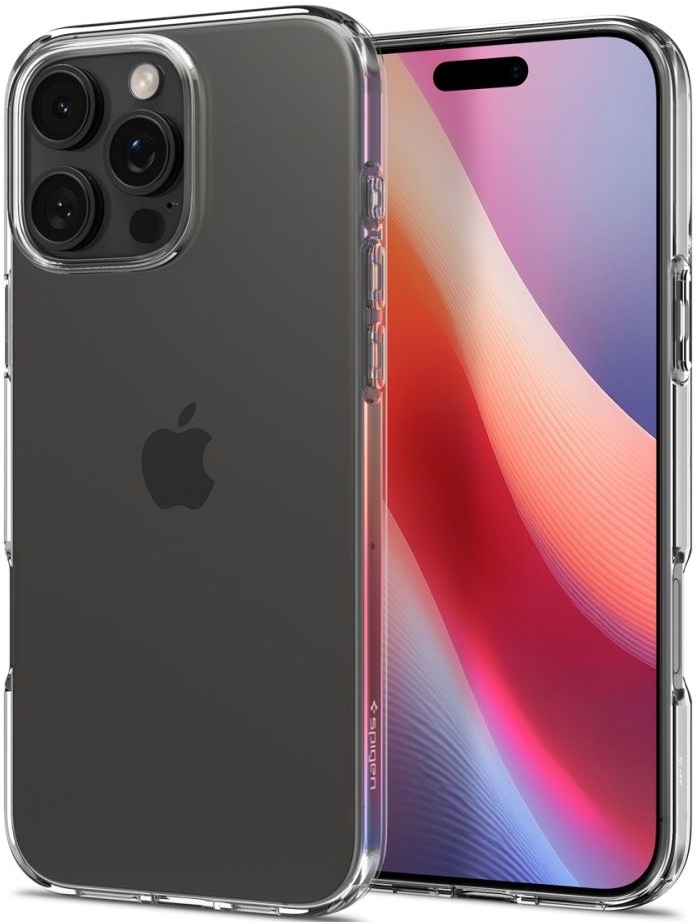 Θήκη Apple iPhone 16 Pro - Spigen Liquid Crystal Σιλικόνης - Crystal Clear