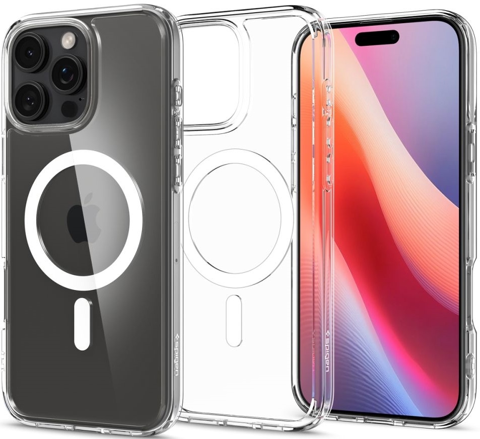 Θήκη Apple iPhone 16 Pro - Spigen Ultra Hybrid MagFit με MagSafe - White