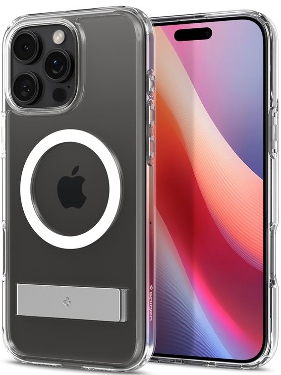 Θήκη Apple iPhone 16 Pro - Spigen Ultra Hybrid S MagFit Σκληρή με MagSafe - Crystal Clear