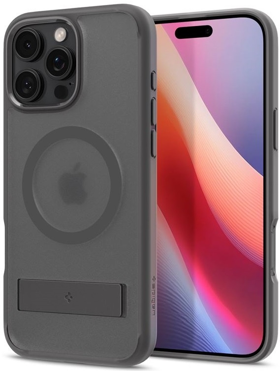 Θήκη Apple iPhone 16 Pro - Spigen Ultra Hybrid S MagFit Σκληρή με MagSafe - Frost Gray