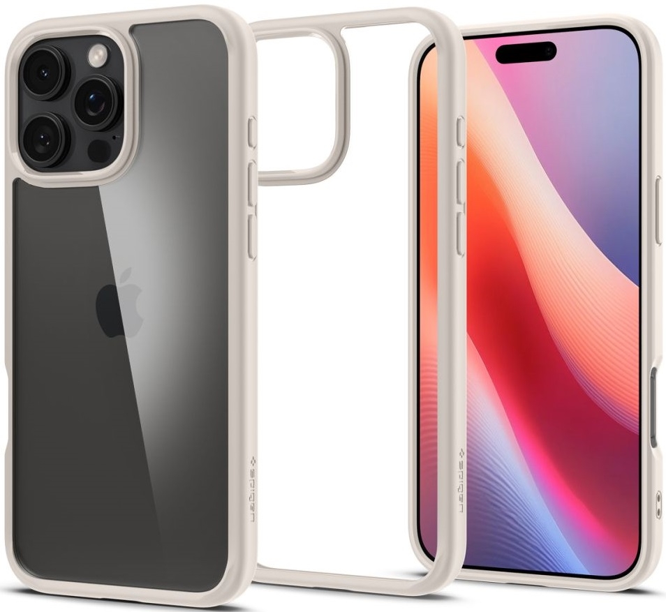 Θήκη Apple iPhone 16 Pro - Spigen Ultra Hybrid Σκληρή - Natural Titanium