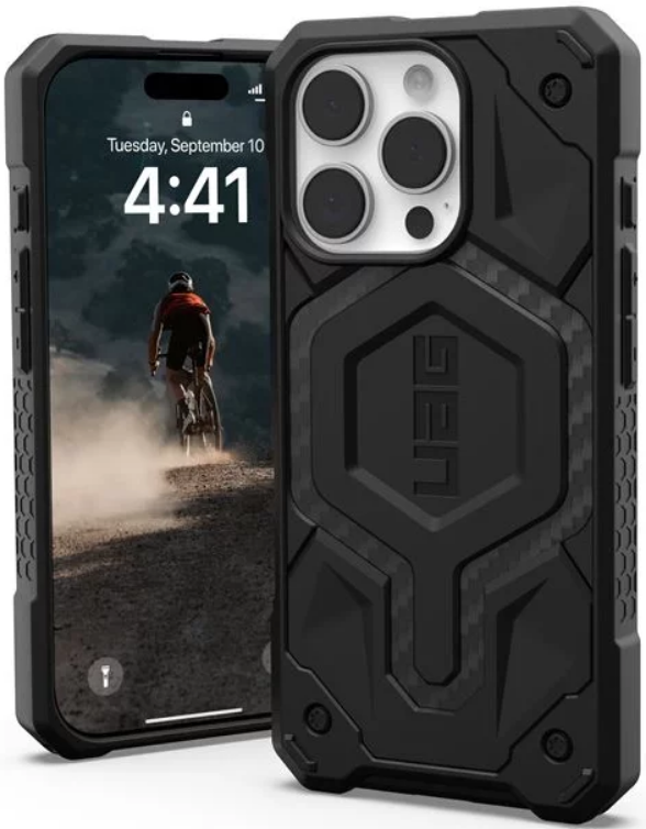 Θήκη Apple iPhone 16 Pro - UAG Monarch Pro Ανθεκτική με MagSafe - Carbon Fiber