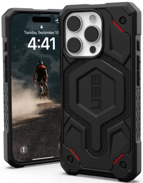 Θήκη Apple iPhone 16 Pro - UAG Monarch Pro Ανθεκτική με MagSafe - Kevlar Black