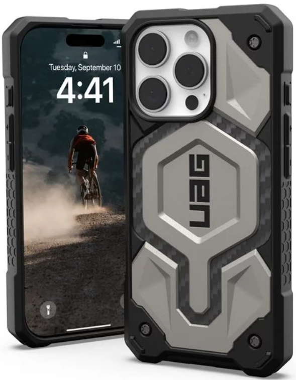 Θήκη Apple iPhone 16 Pro - UAG Monarch Pro Ανθεκτική με MagSafe - Titanium