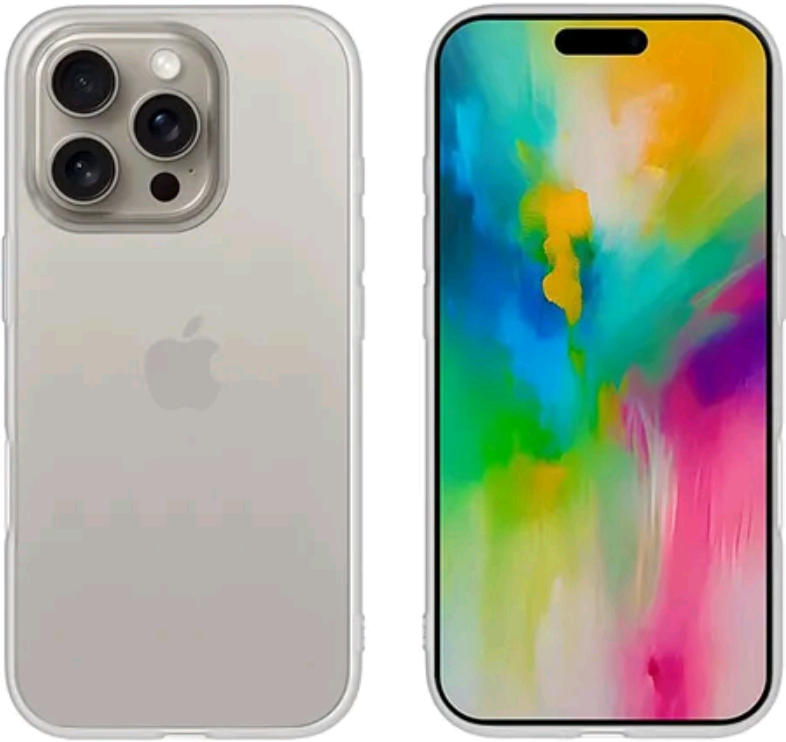 Θήκη Apple iPhone 16 Pro - Vivid Gelly Διάφανη Σιλικόνης - Transparent