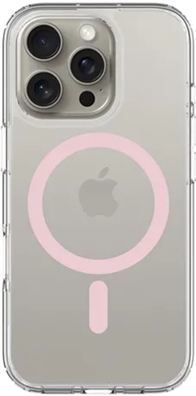 Θήκη Apple iPhone 16 Pro - Vivid MagSafe Hybrid Case Διάφανη με MagSafe - Pink